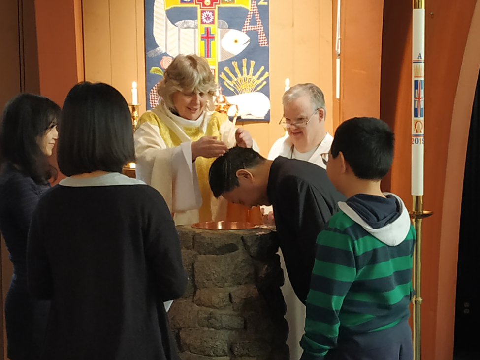 Baptisms and Potluck Lunch St. Christopher's Anglican